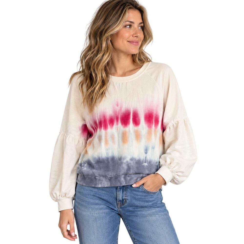 Knox Rose Tie Dye Crewneck Sweatshirt Size L